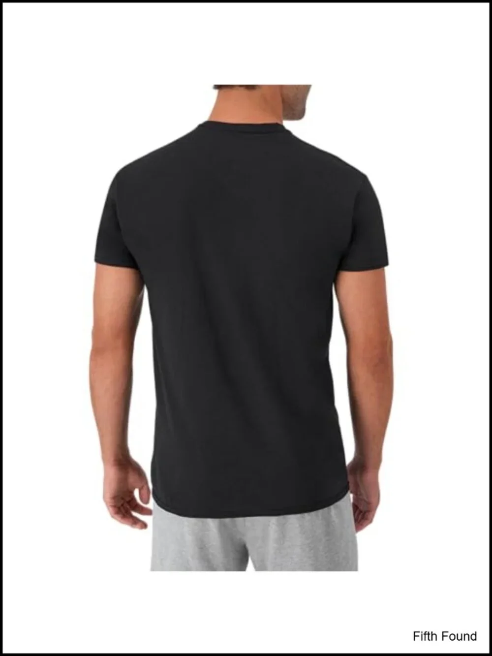 Stay-Tucked Soft Cotton Undershirts 6-Pack Crew Neck Short Sleeve
